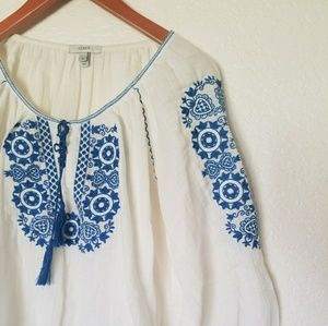J. Crew Peasant Blouse